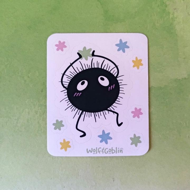 Mini sticker sheet Susuwatari