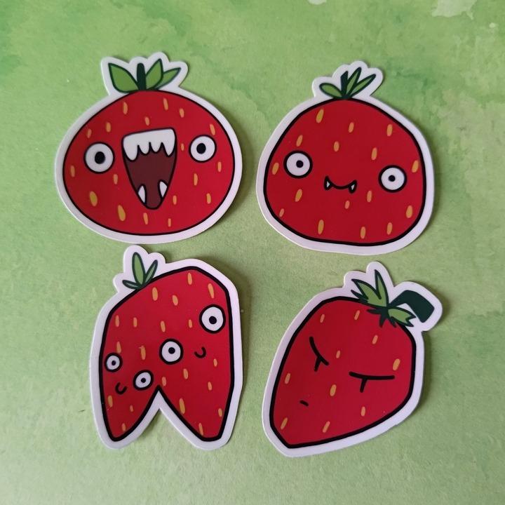 Stickers Monstrofraises